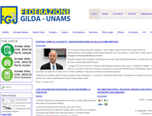 Tablet Screenshot of gilda-unams.it